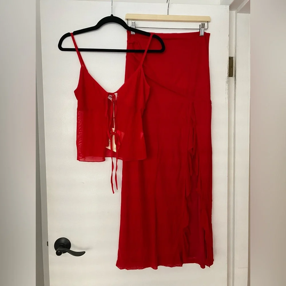 Peppermayo Red Skirt Set - Picture 6 of 14